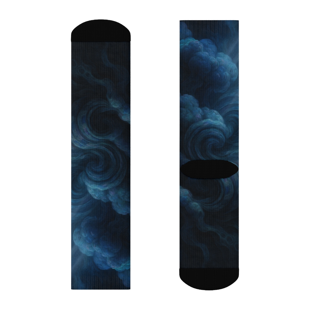 Octopus Ink Mirage Logic unique printed sockscustom socks