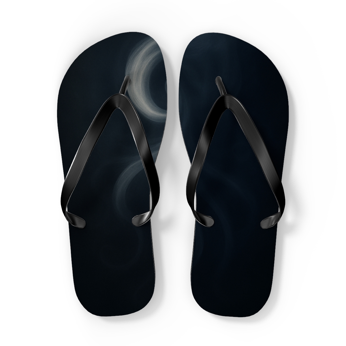 Octopus Ink Whisper Veil custom flip flops