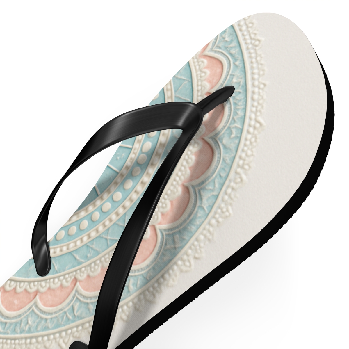 Opaline Radial Grid soft sole flip flops