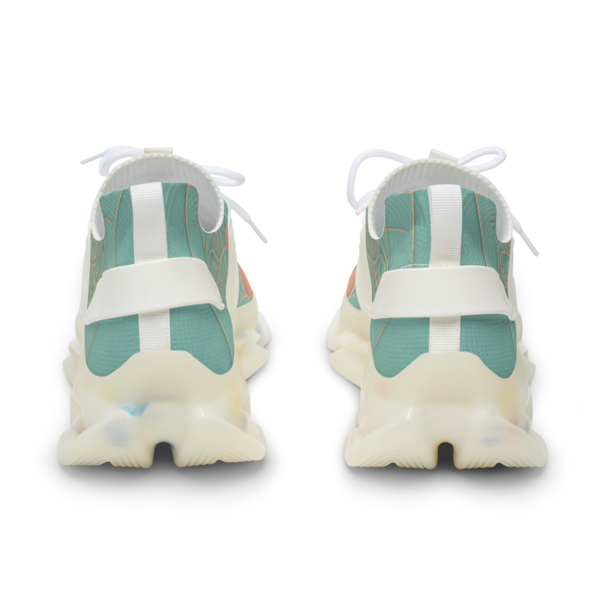 Orbital Filigree Mandala trendy fashion sneakers