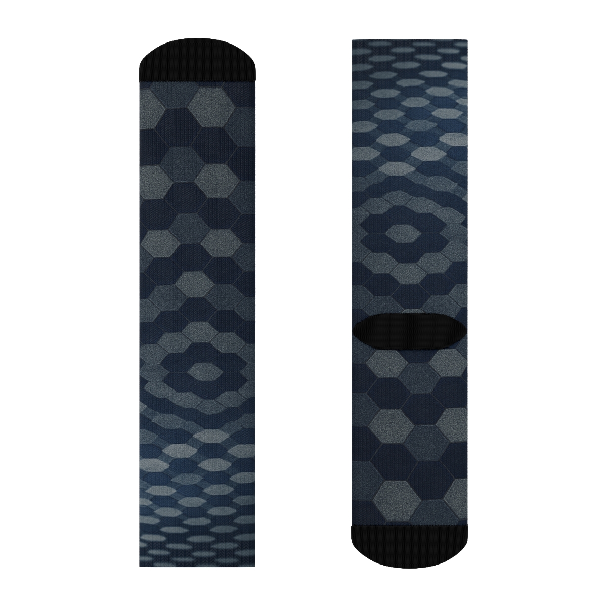 Orbital Hex Noise Matrix warm winter socks