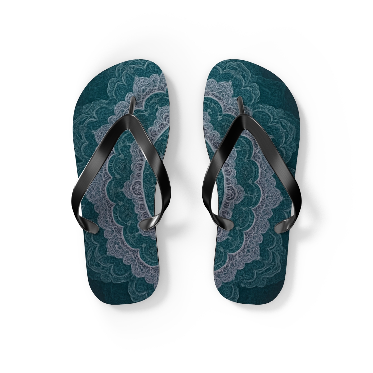 Celestial Wave Harmony Flip Flops