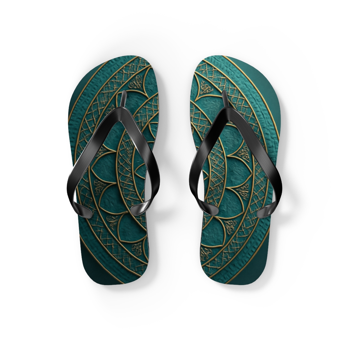 Celestial Bloom Breeze Flip Flops