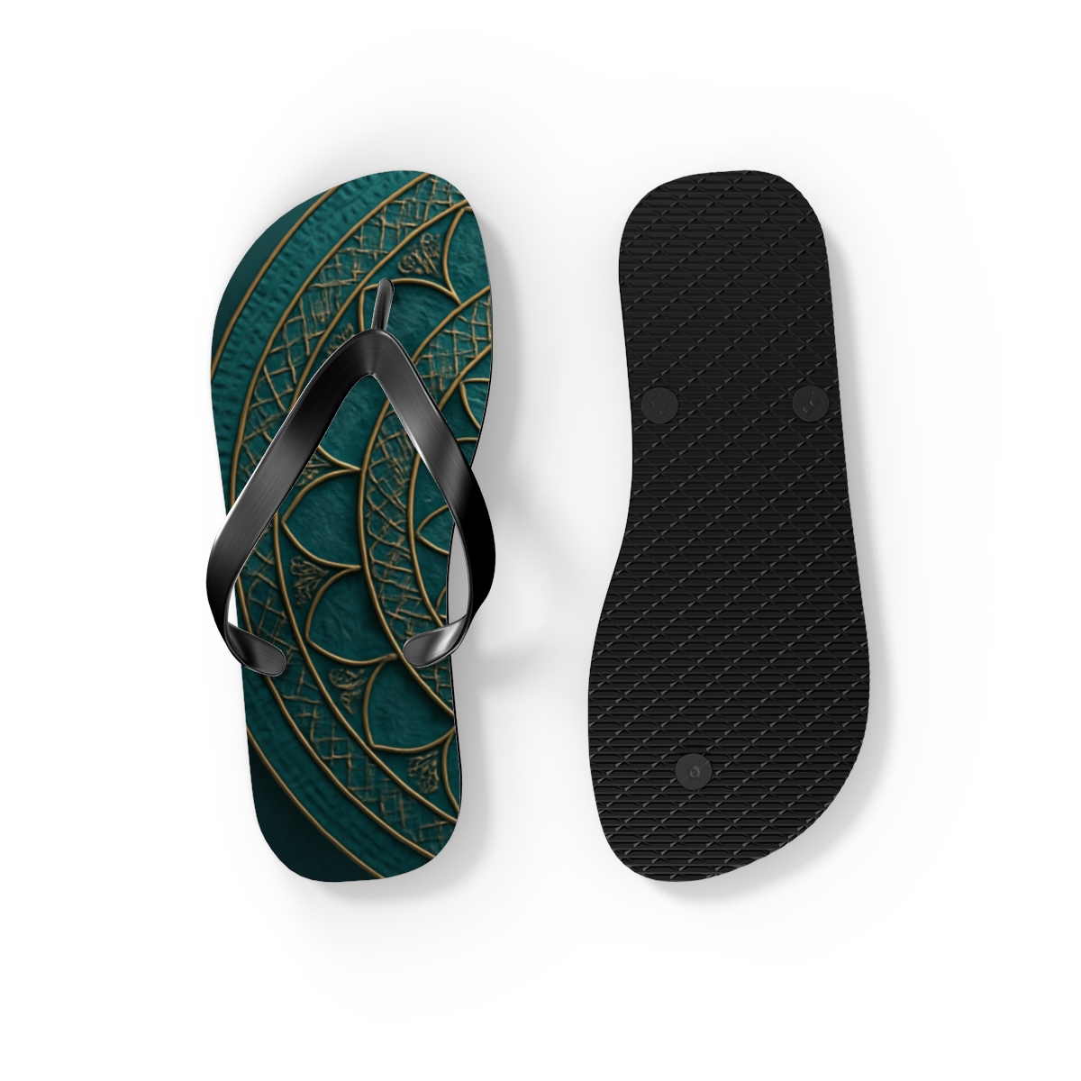 Celestial Bloom Breeze Flip Flops