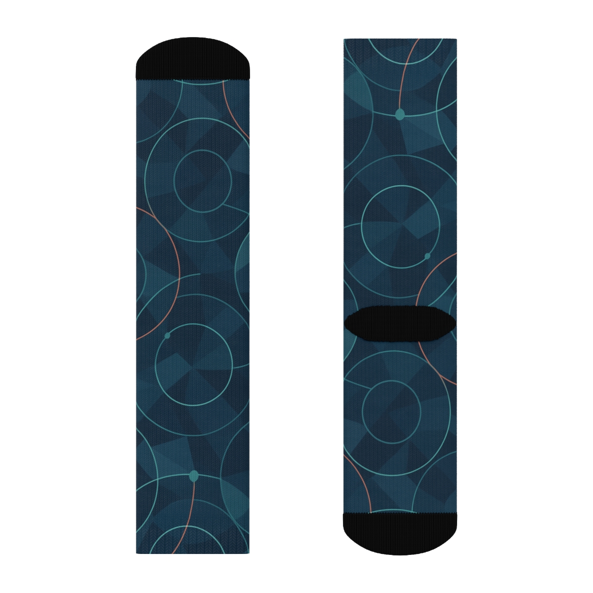 Orbital Mosaic Drift comfortable cotton socks