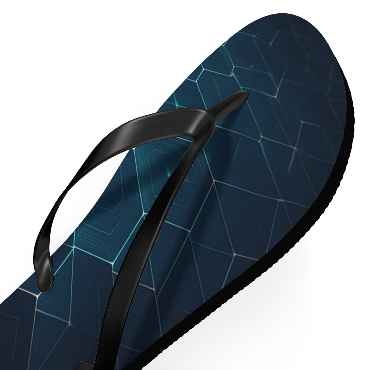 Orbital Mosaic Flux trendy printed flip flops
