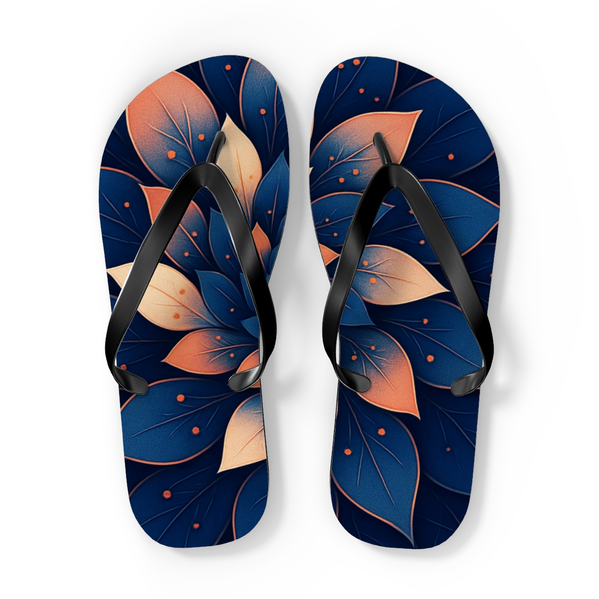 Orchid Cell Vortex stylish summer flip flops