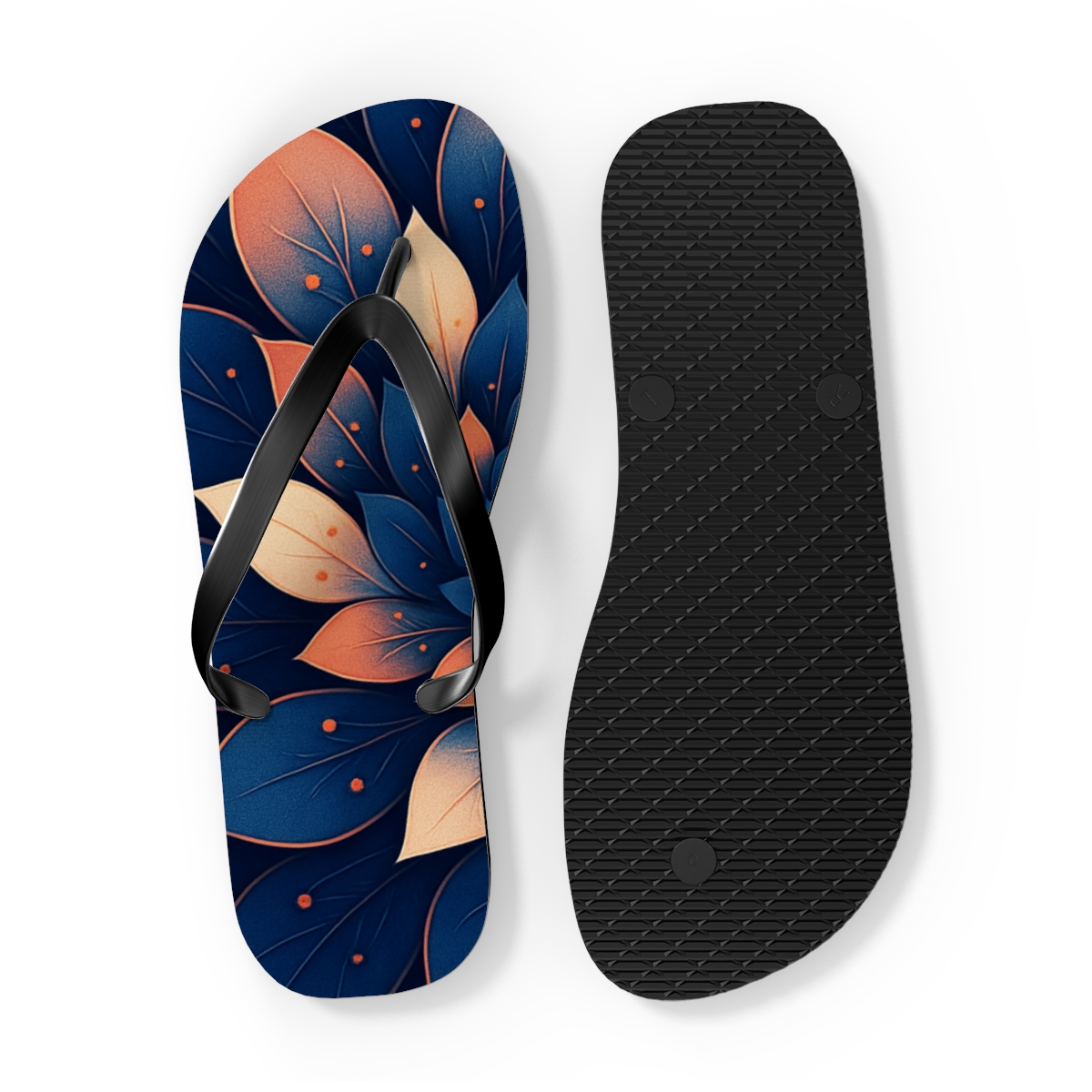 Orchid Cell Vortex stylish summer flip flops