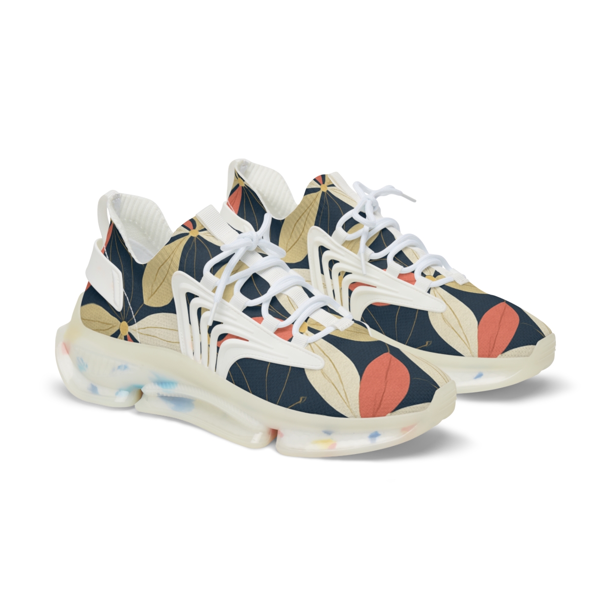 Orchid Loop Tessellation personalized athletic sneakers