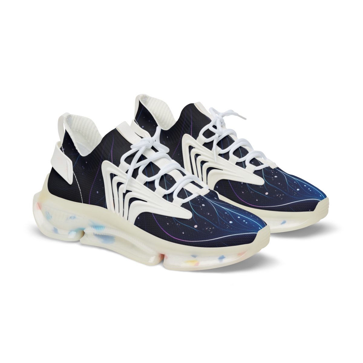 Orchid Nebula Vein Circuit custom sneakers