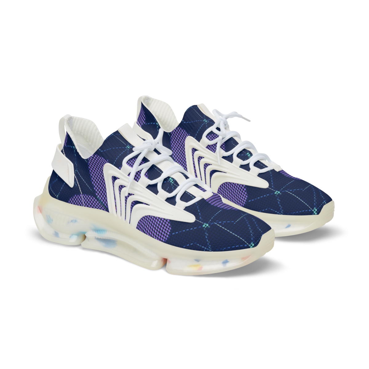 Orchid Pixel Vein Matrix lifestyle sneakers