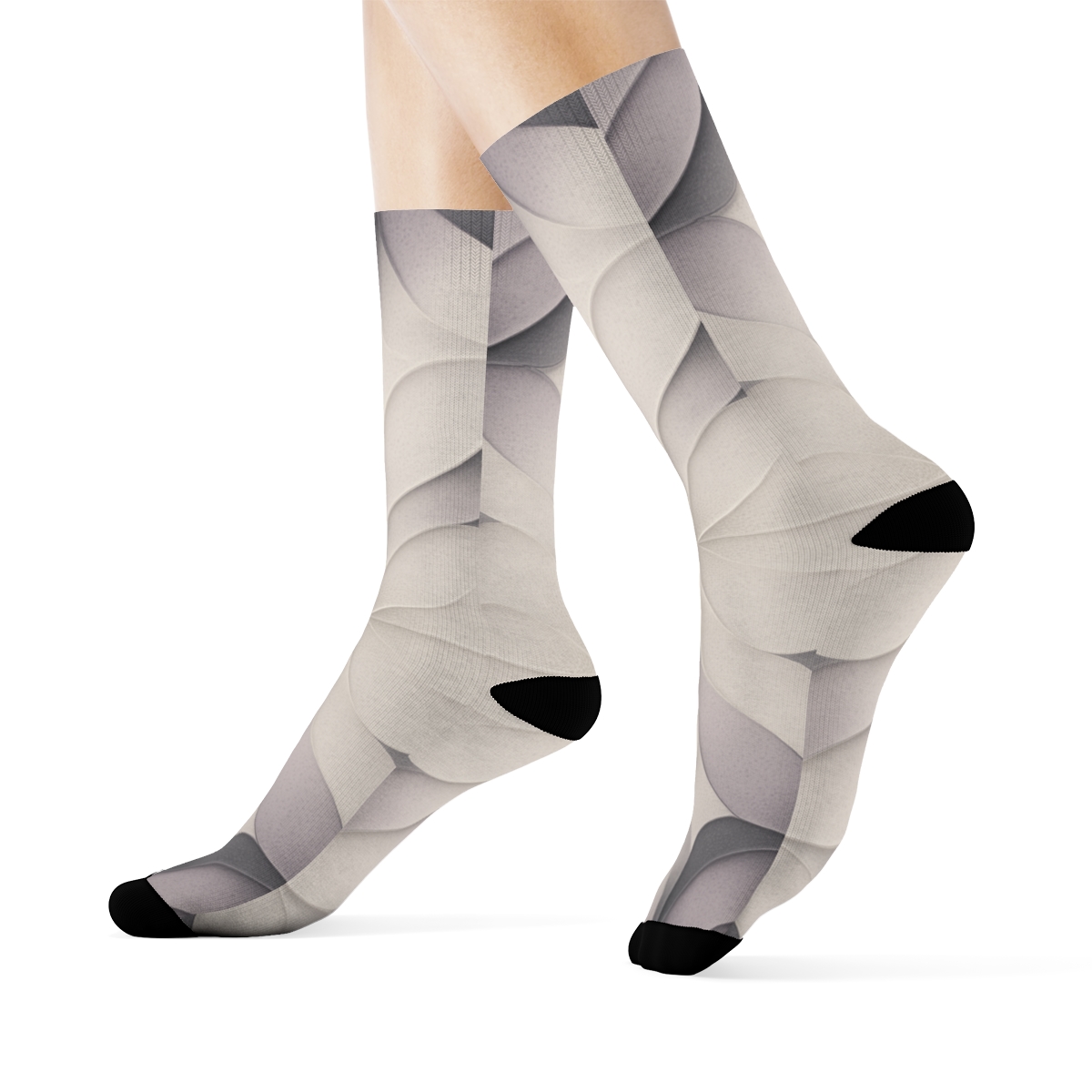 Orchid Pulse Lattice warm winter socks