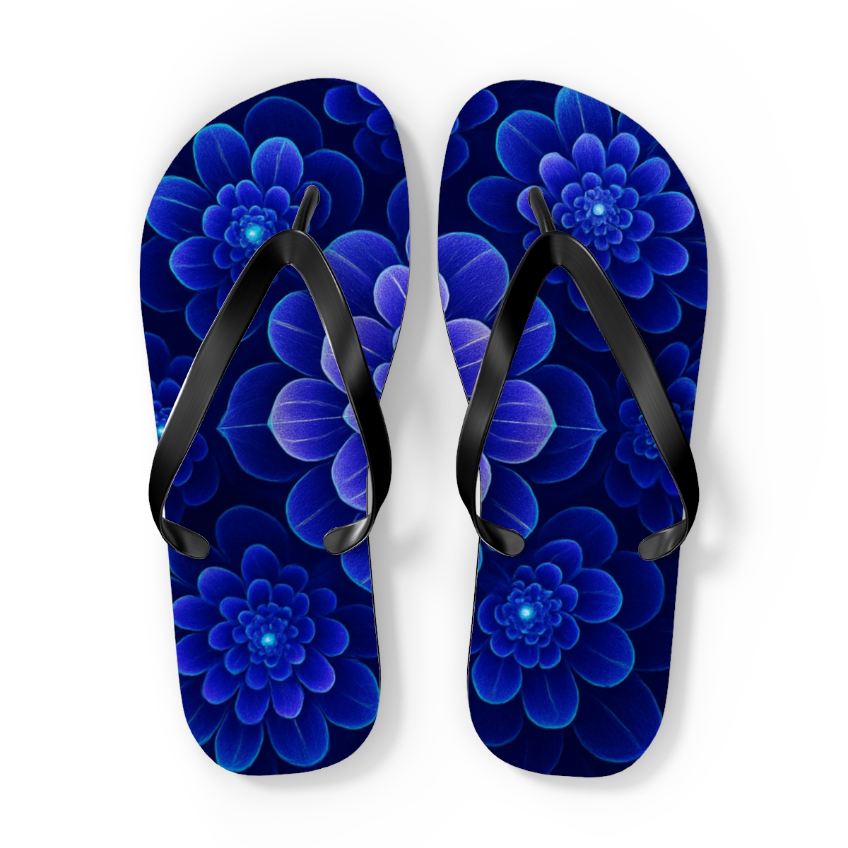 Orchid Pulse Rosette trendy printed flip flops