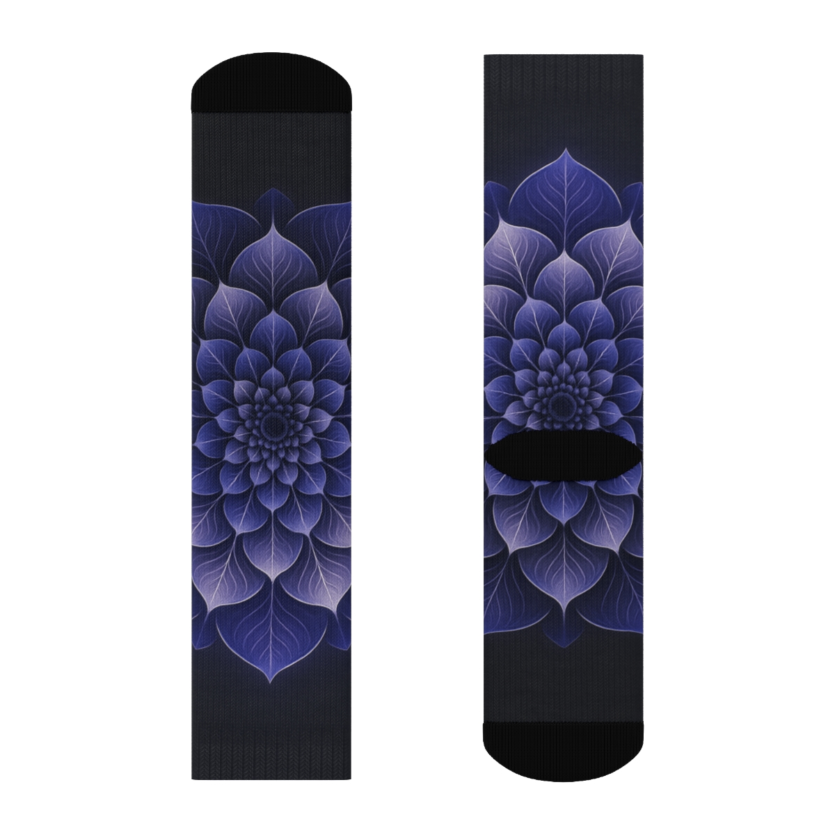 Orchid Pulse Rosette stylish patterned socks