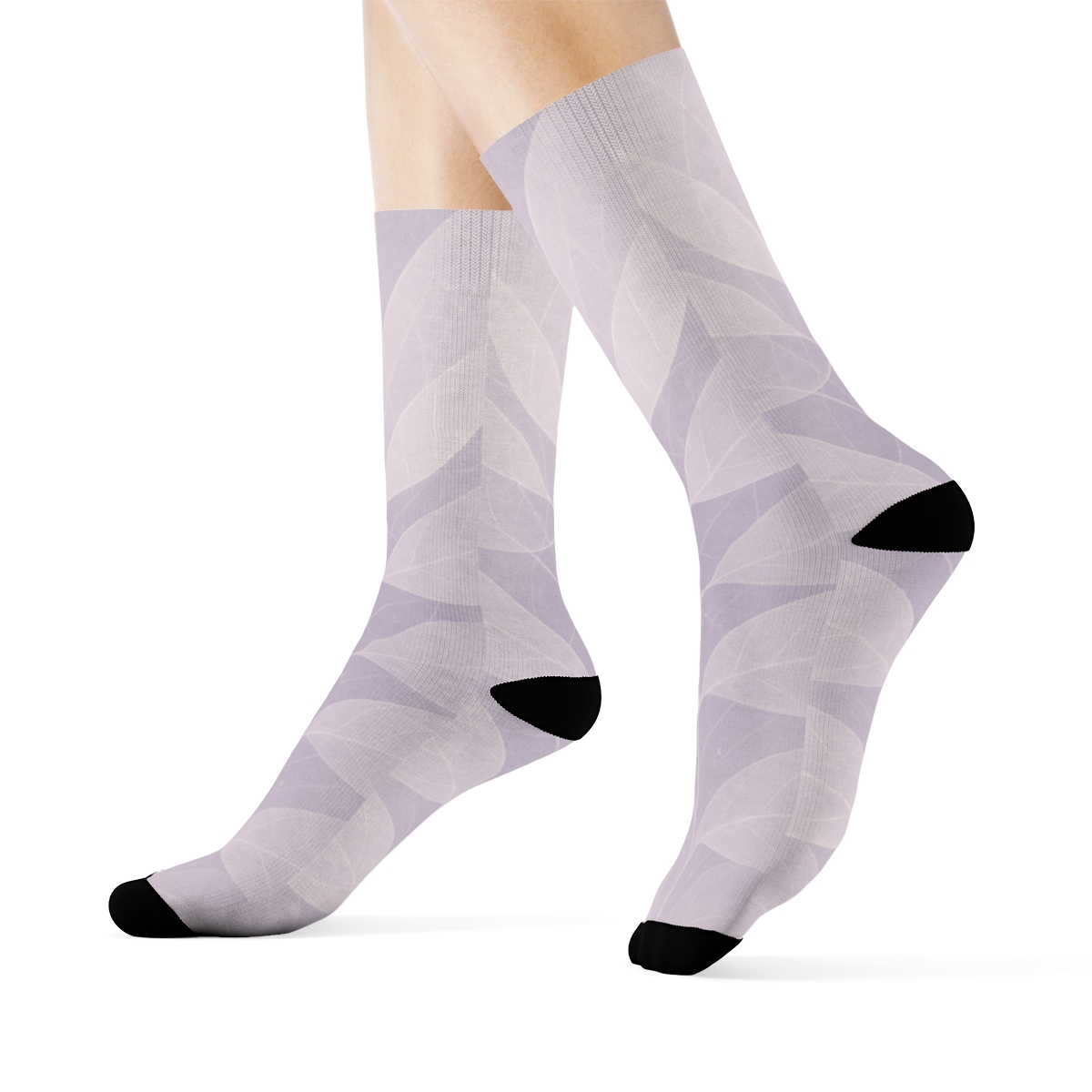 Orchid Veil Lattice comfortable cotton socks