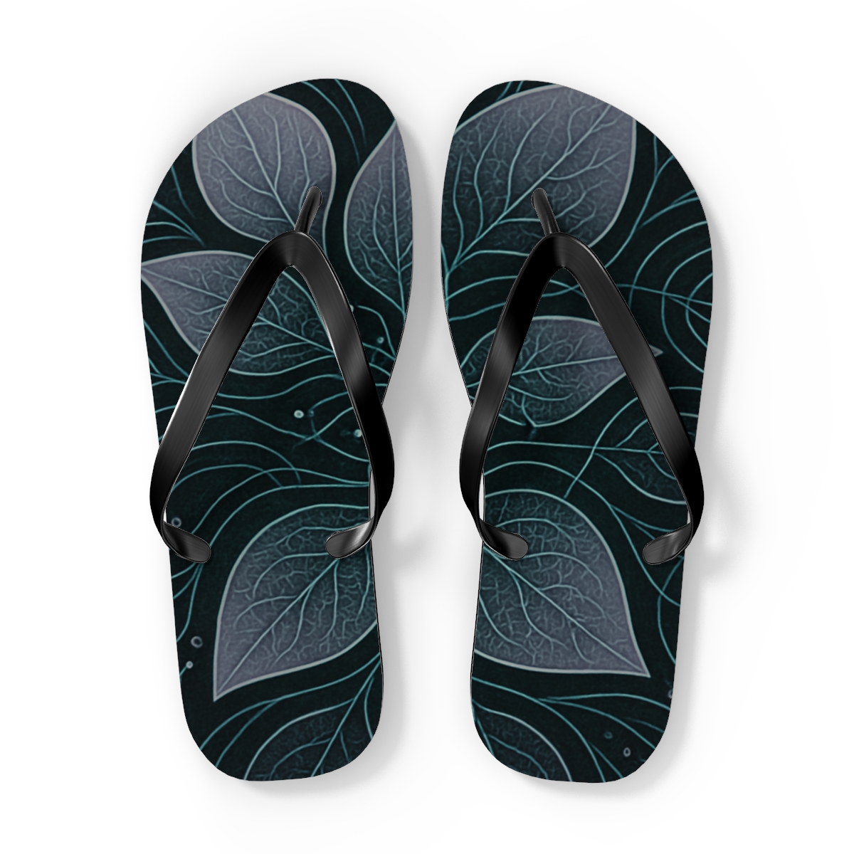 Orchid Vein Fractal Circuit custom flip flops