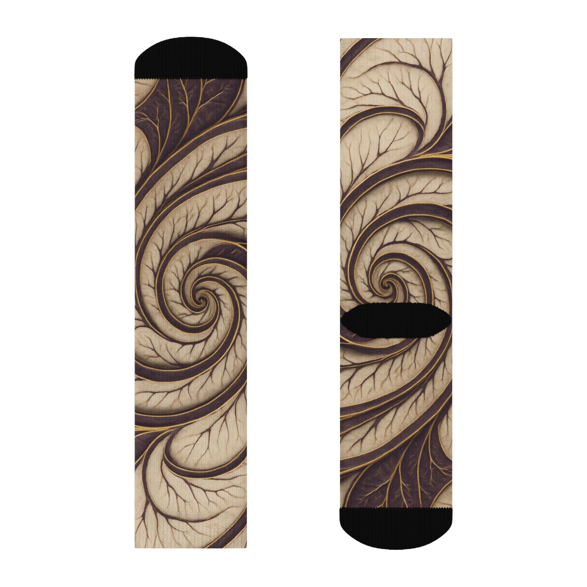 Orchid Vein Helix sports performance socks