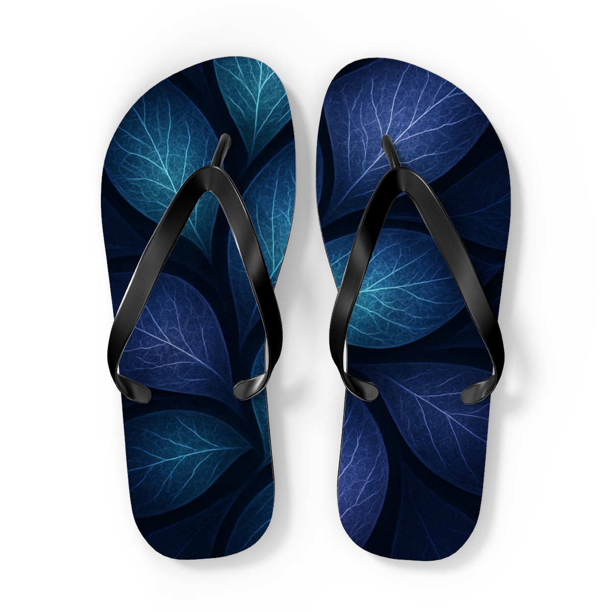 Orchid Vein Nebula Lattice custom flip flops