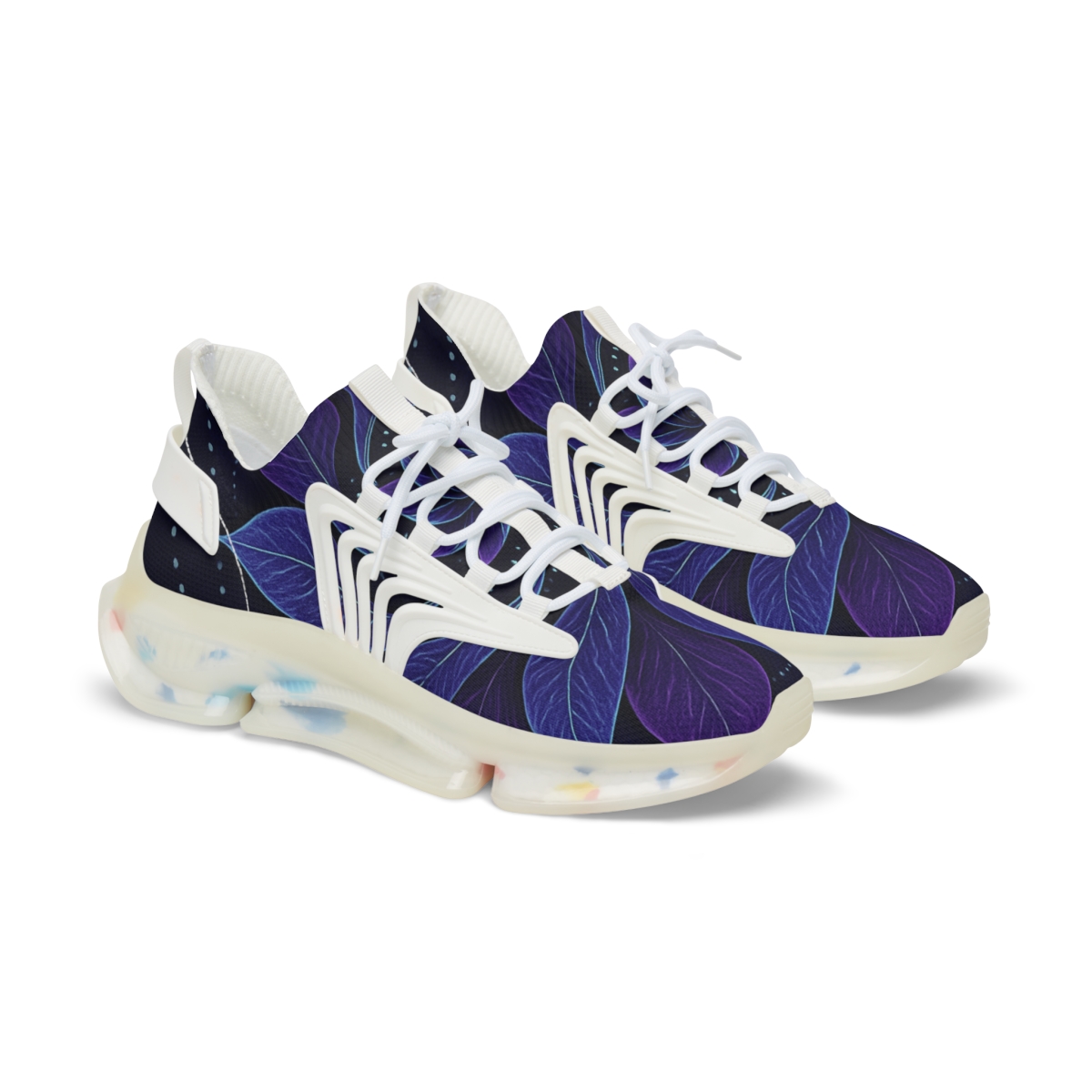 Orchid Vortex Rosette comfortable running sneakers