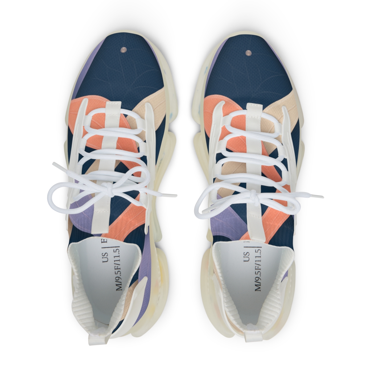 Orchid Wave Interlace stylish casual sneakers