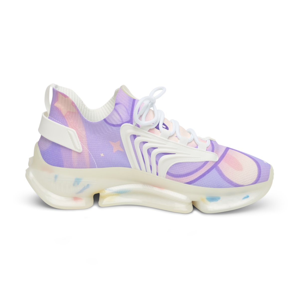 Pastel Comet Bunny Float premium sport sneakers