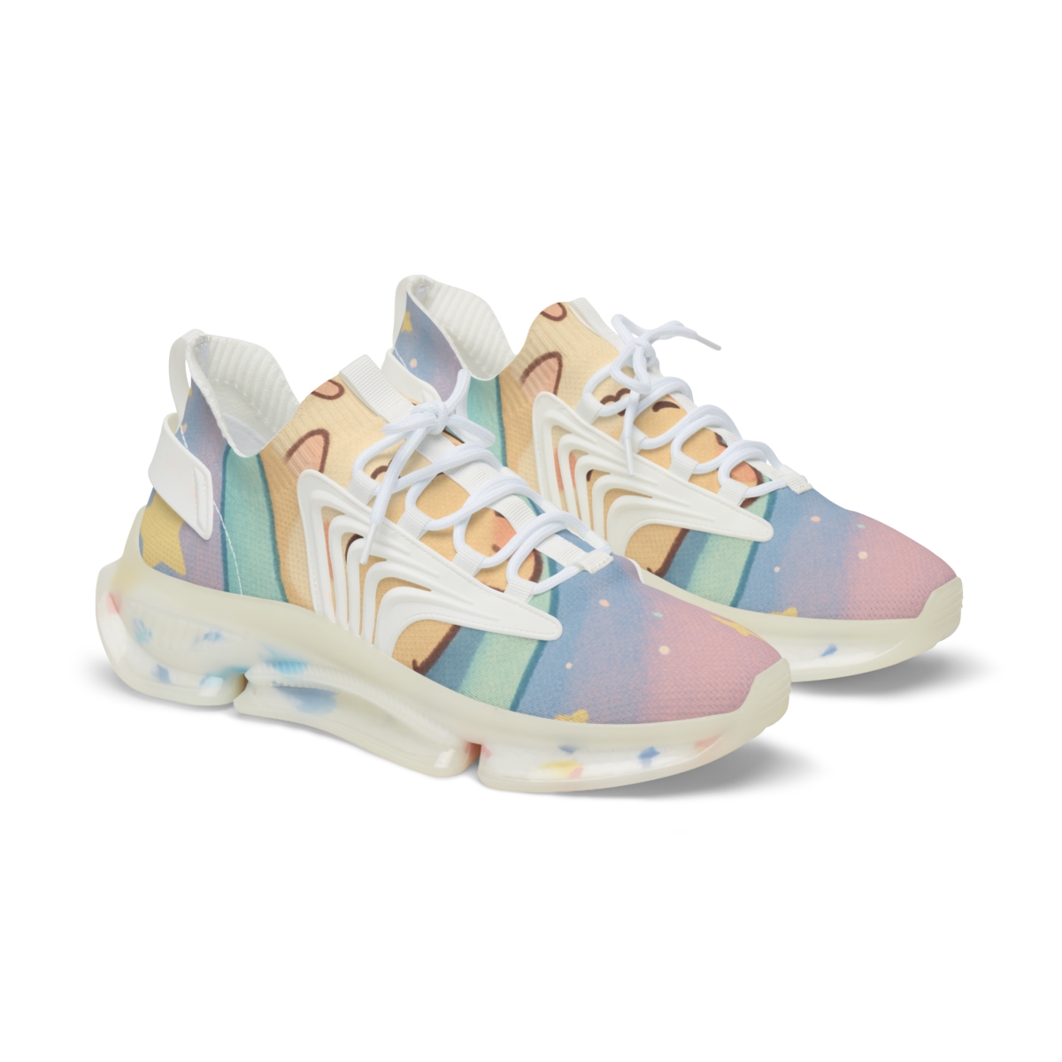 Pastel Comet Hamster Sleepover designer branded sneakers