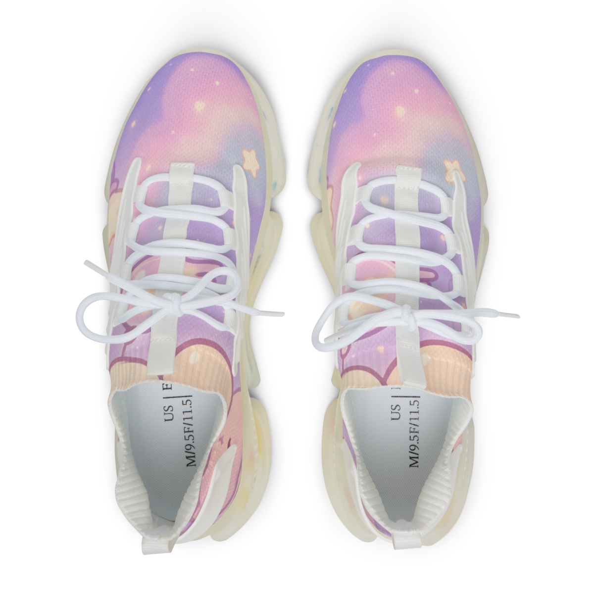 Pastel Comet Mochi Parade custom sneakers