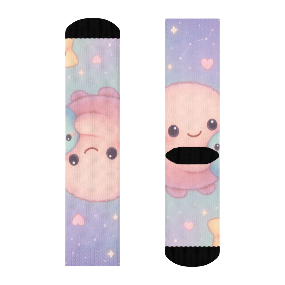 Pastel Planet Pillow Pals sports performance socks