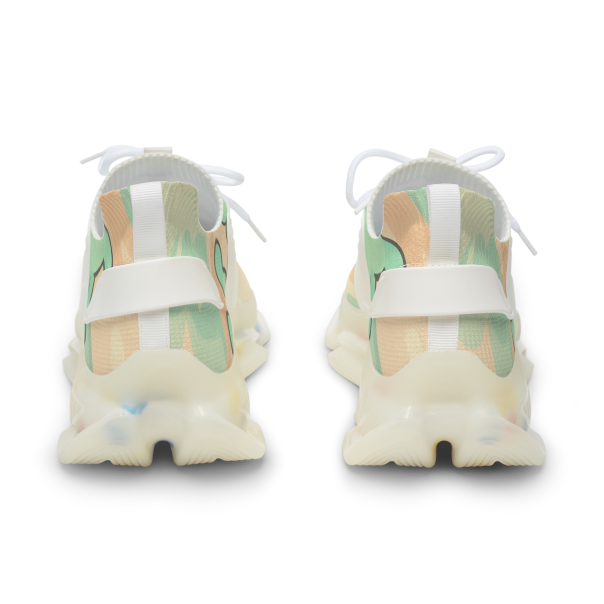 Pastel Umbrella Frog Parade designer branded sneakers