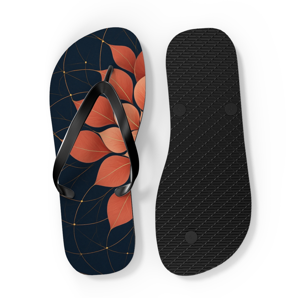 Peony Arc Constellation soft sole flip flops