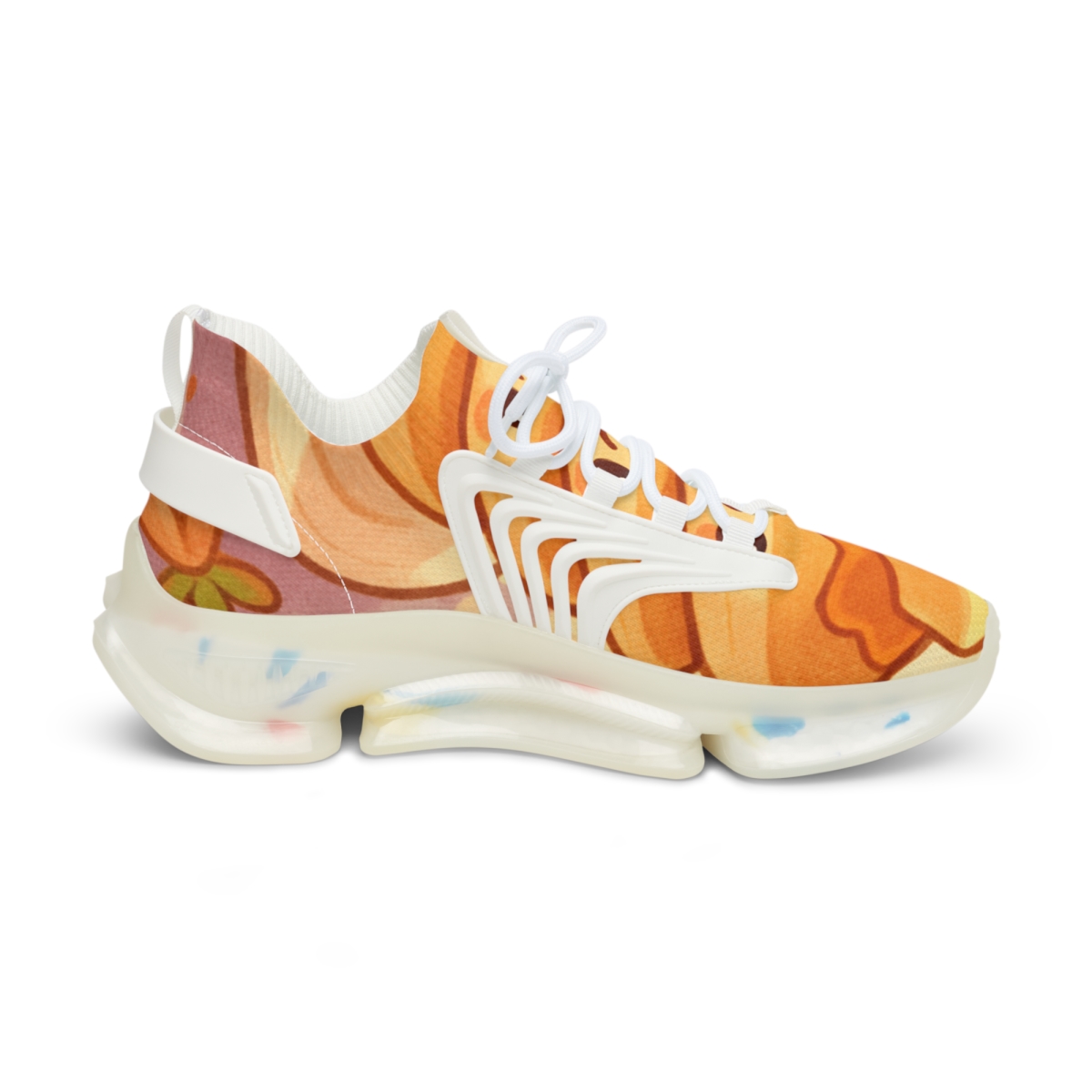 Peony Pancake Pals personalized athletic sneakers