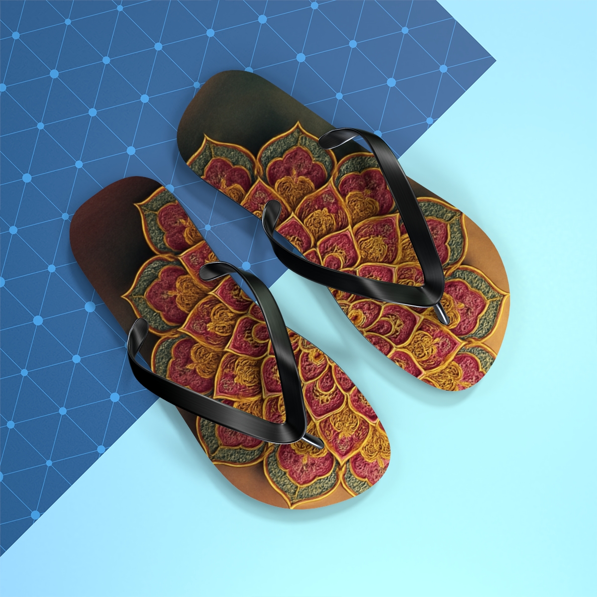 Harmony Blossom Flip Flops