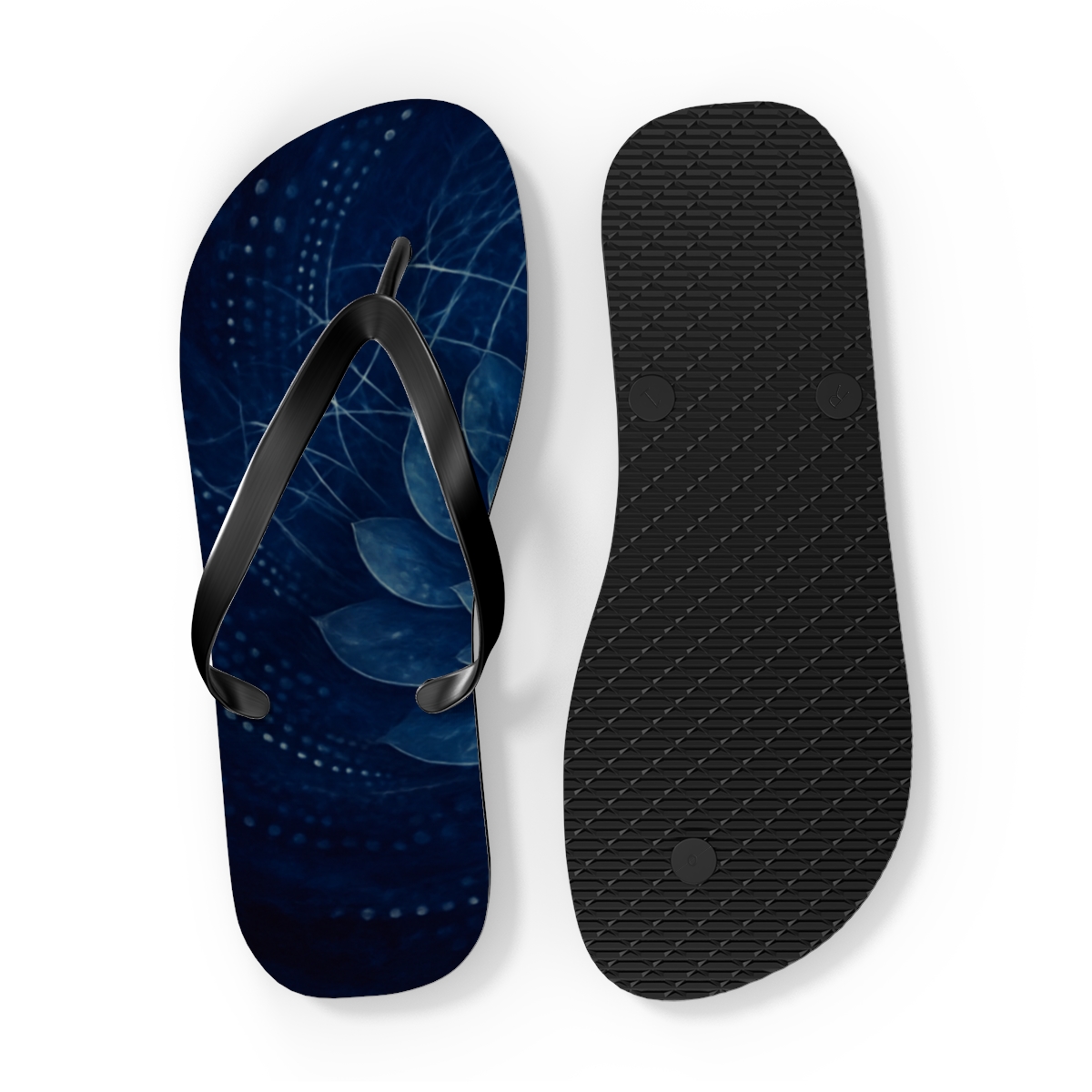 Celestial Blossom Harmony Flip Flops