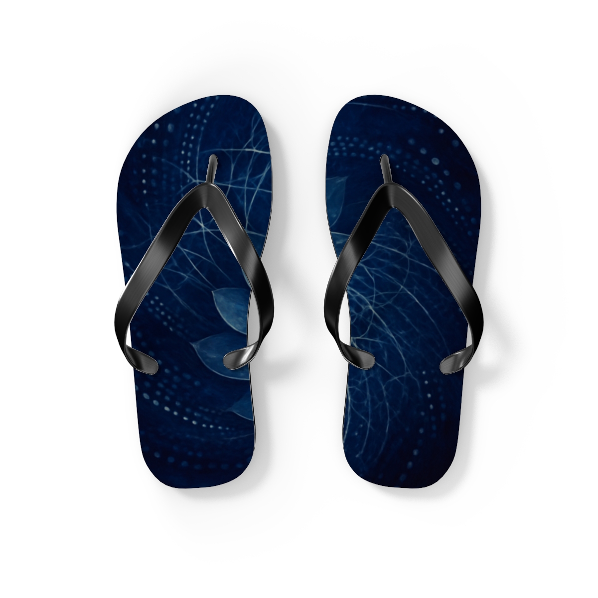 Celestial Blossom Harmony Flip Flops