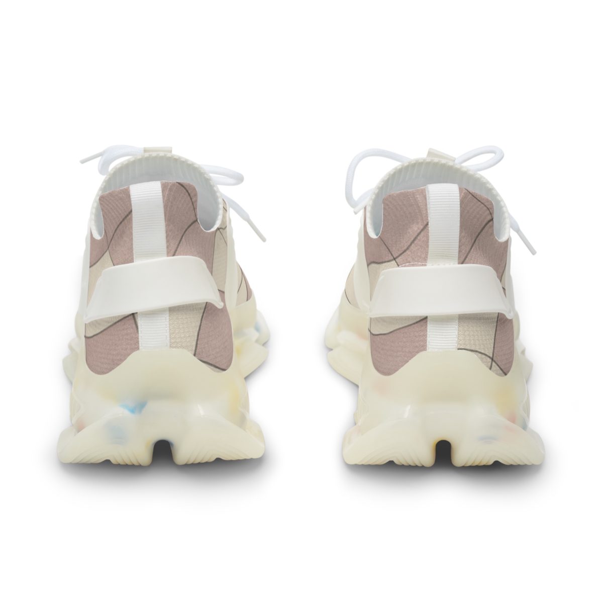 Petal Orbit Lattice stylish casual sneakers