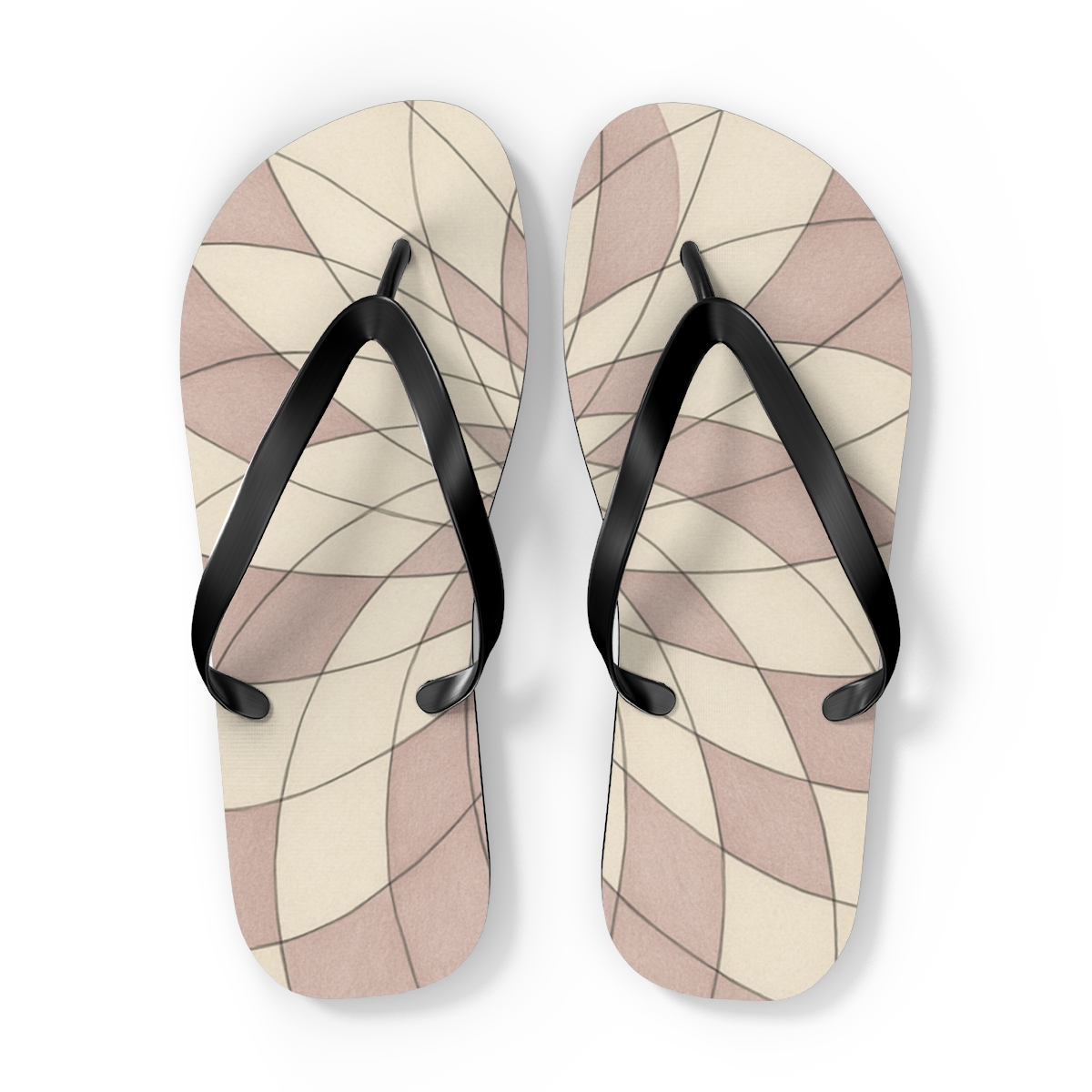 Petal Orbit Lattice custom flip flops