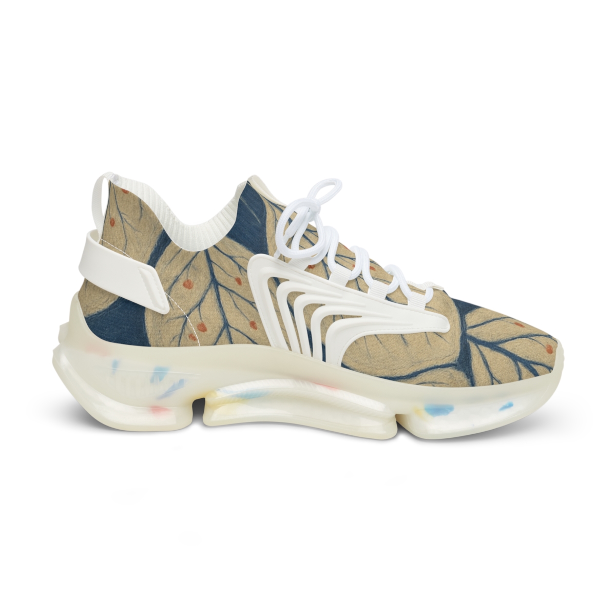 Petal Vein Lattice trendy fashion sneakers