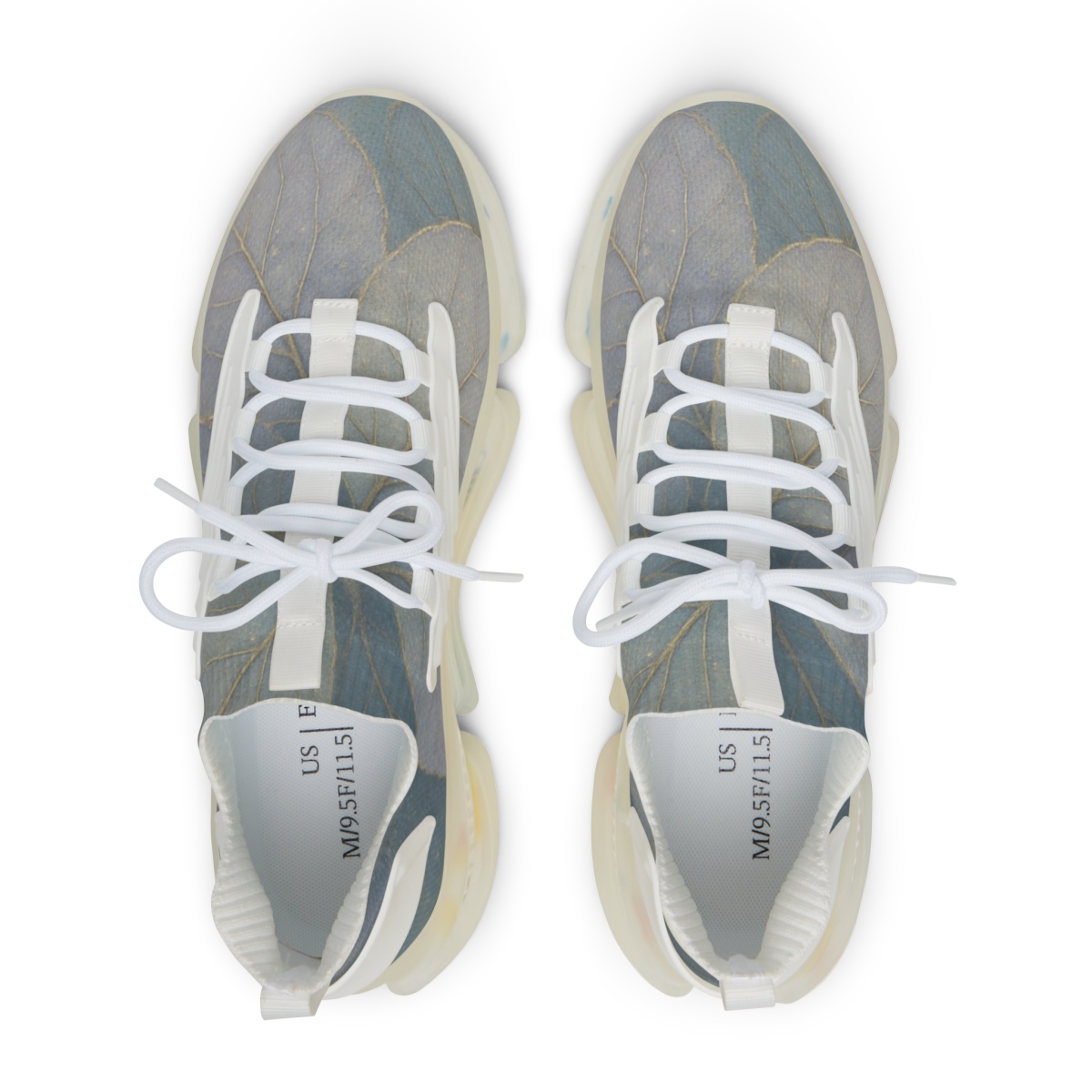 Petal Vein Mosaic stylish casual sneakers