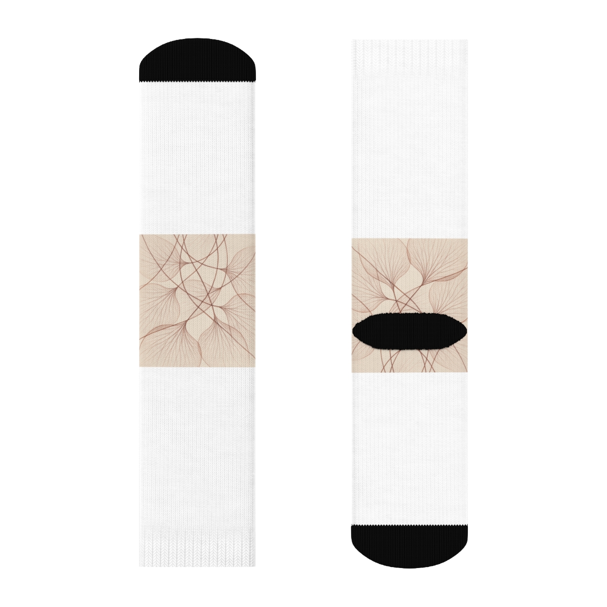 Urban Petal Vein Crew Socks