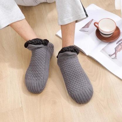 Fleece Lined Winter Socks – Cozy Warmth for Chilly Days - Cloud Cushion Slides