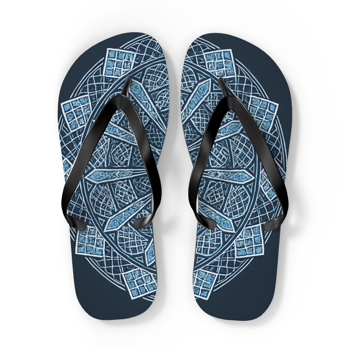 Polar Lattice Halo custom flip flops