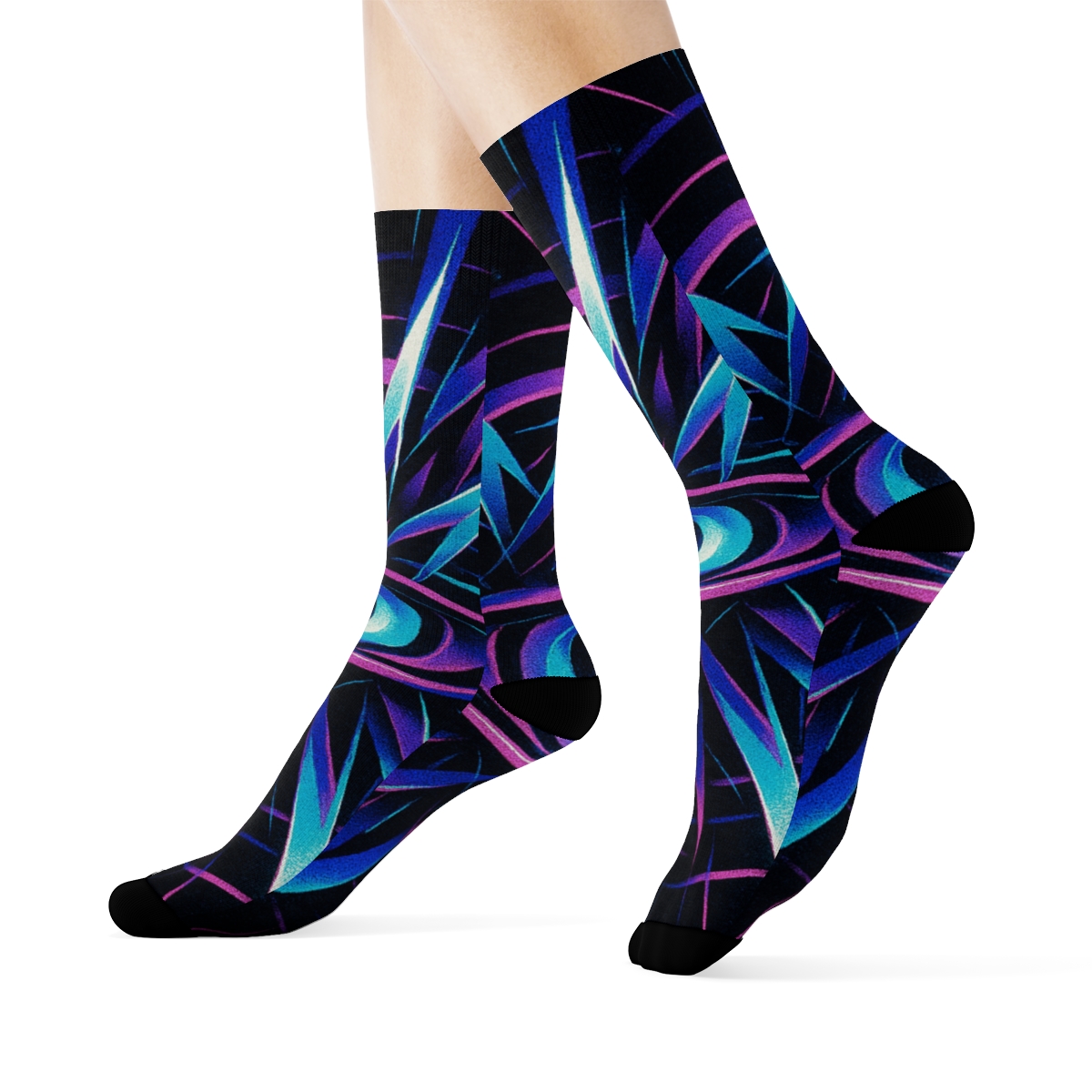 Polarization Mirage Of The Mantis Shrimp comfortable cotton socks