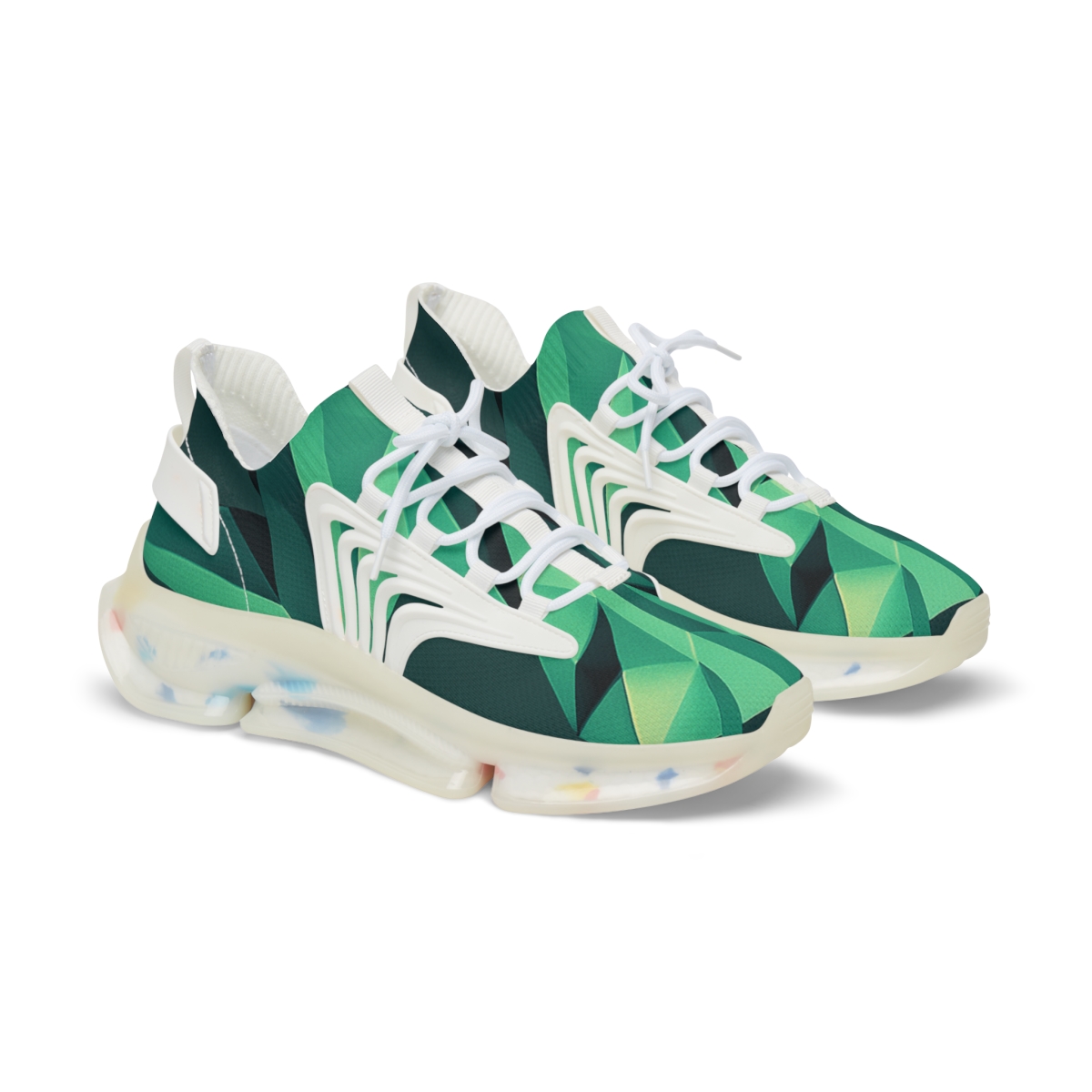 Praying Mantis Stillness Geometry stylish casual sneakers