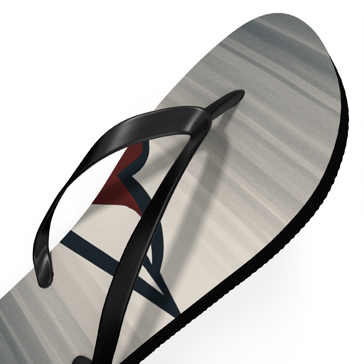 Precision Dive Of The Falcon colorful rubber flip flops