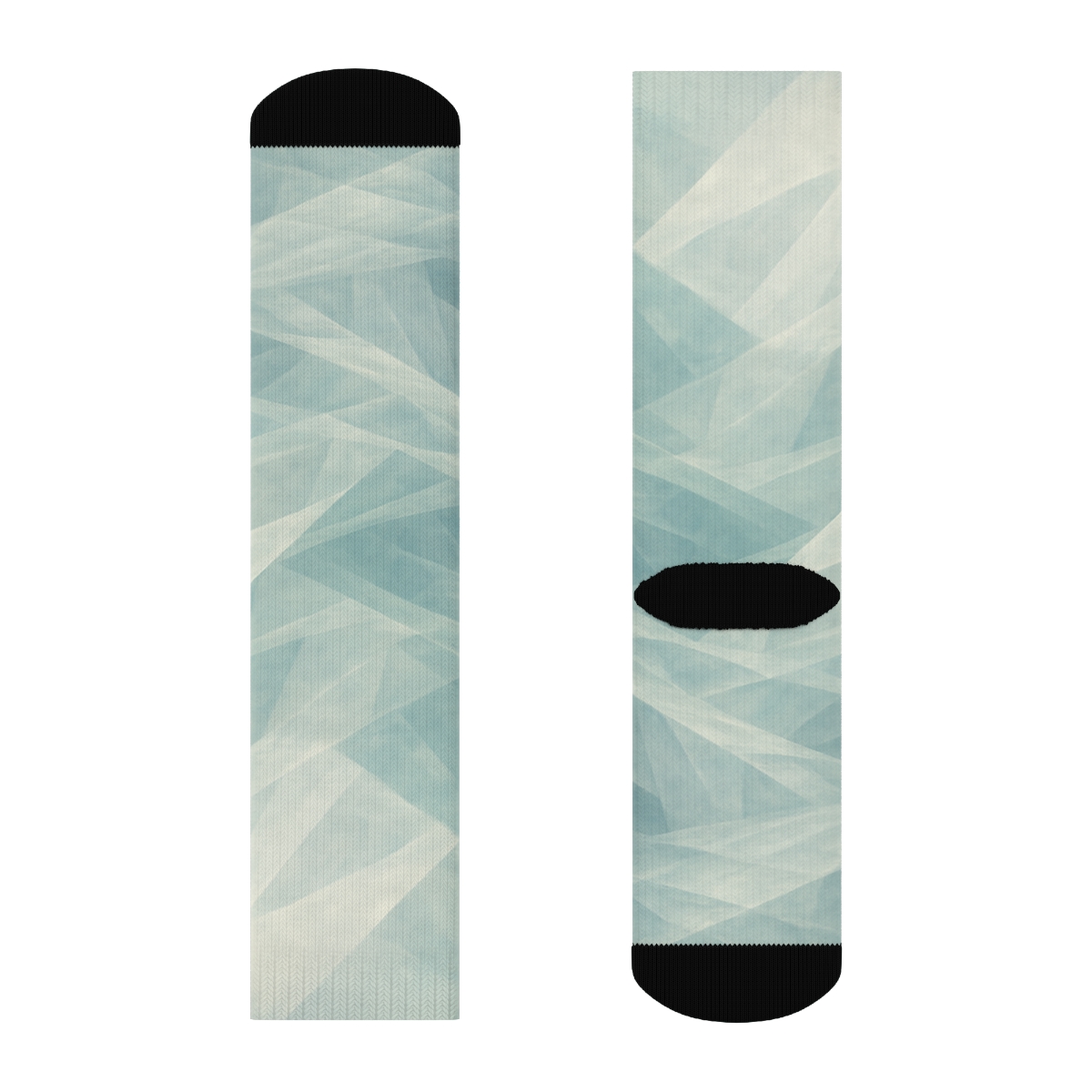 Prism Drift Facet Weave personalized cozy socks