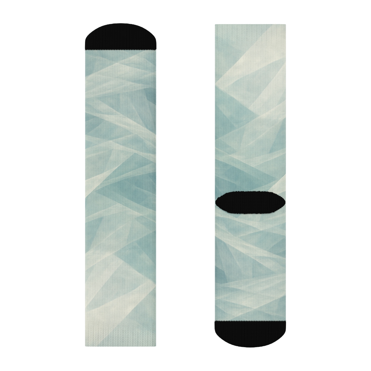 Prism Drift Facet Weave personalized cozy socks