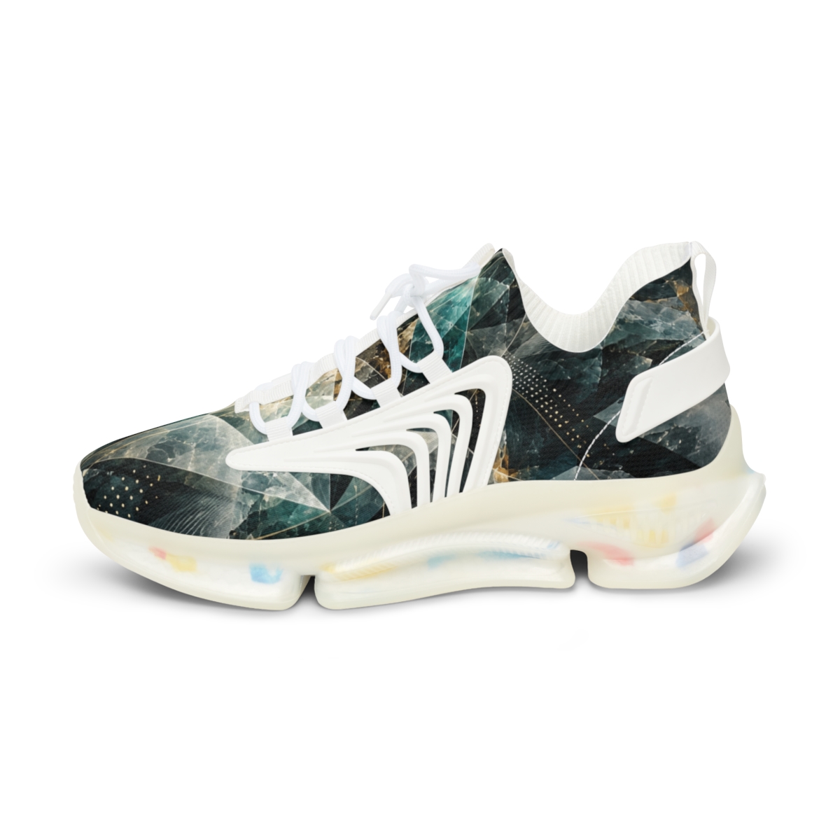 Prism Shear Dotwork unique printed sneakers [AI-baeee1a0-eb19f3edef5e]