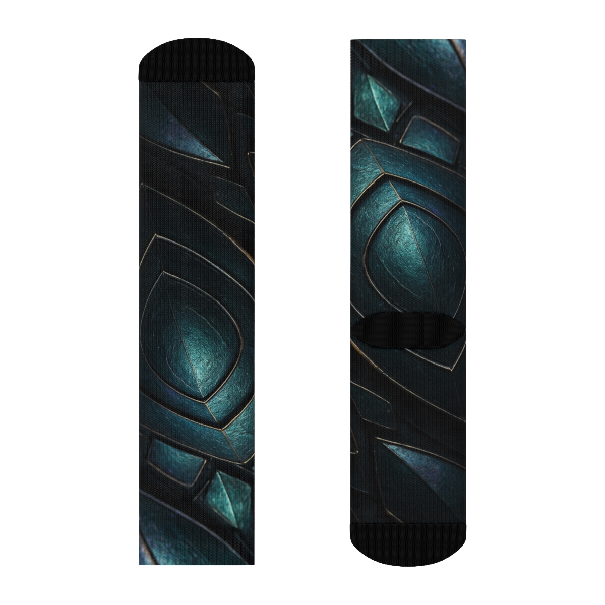 Prismatic Beetle Armor Drift trendy colorful socks