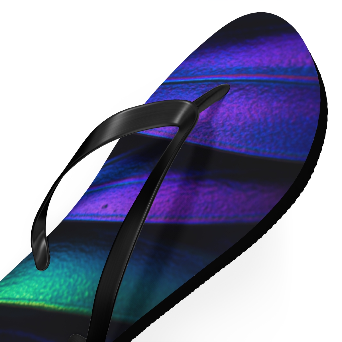 Prismatic Beetle Mirage soft sole flip flops