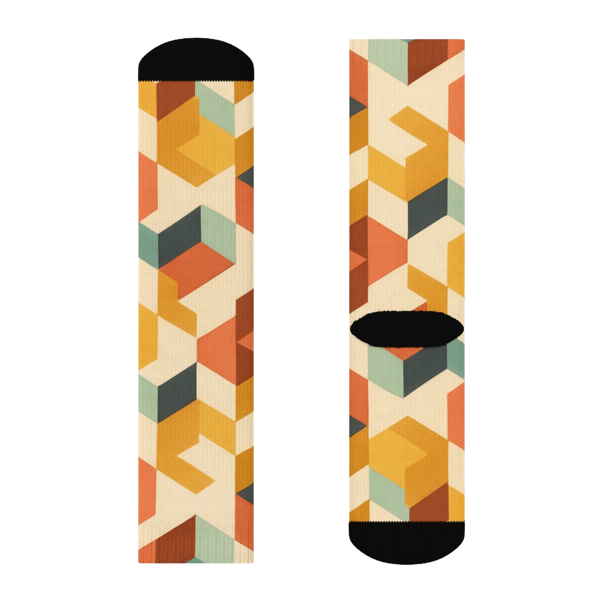 Prismatic Hex Step Cascade sports performance socks